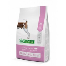 Natures Protection Junior Lamb - селектирана формула с вкусно агнешко за подрастващи кучета от всички породи от 2 до 18 месеца 2 кг.